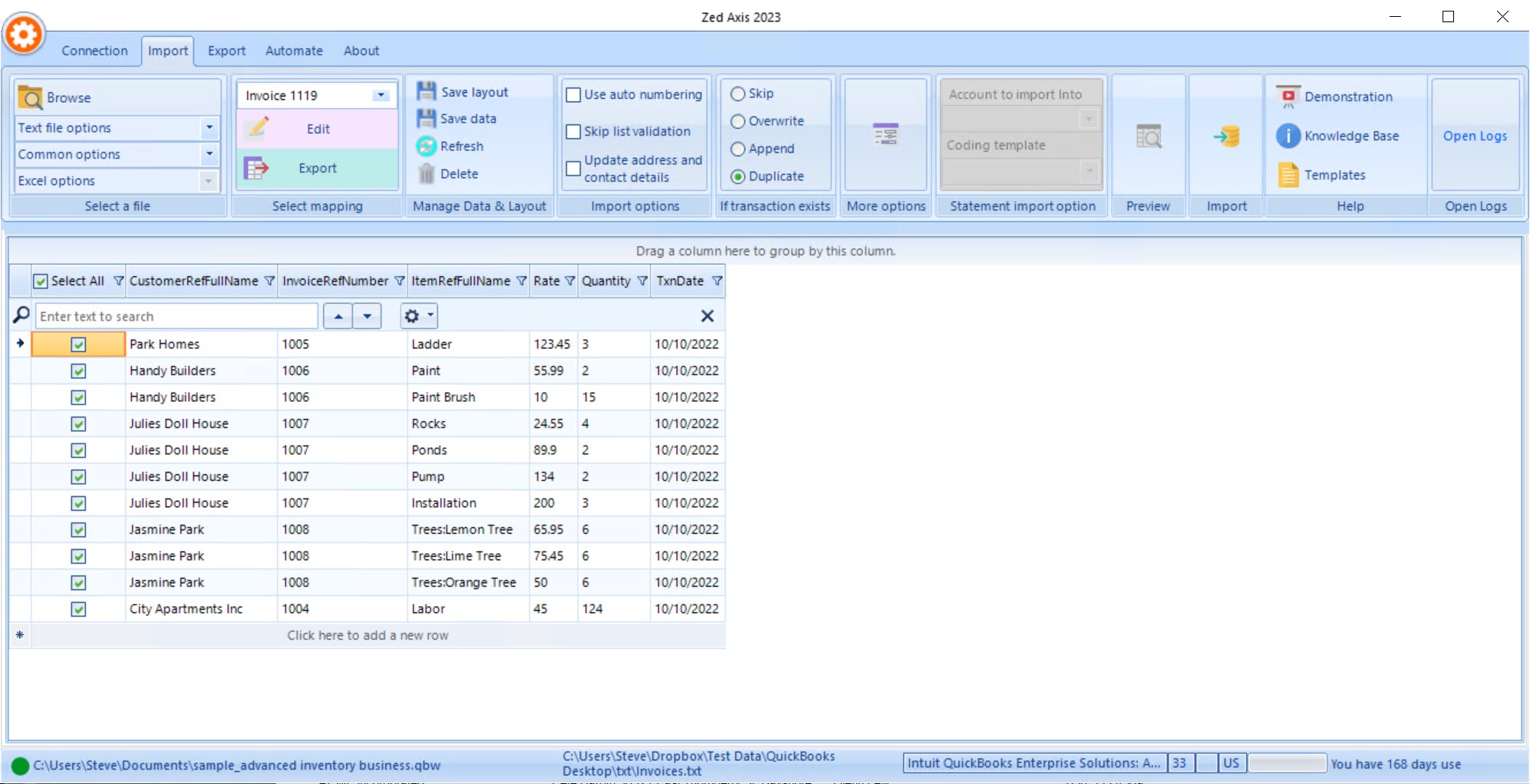 screenshot of Zed Axis